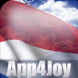 3D Indonesia Flag Live Wallpaper