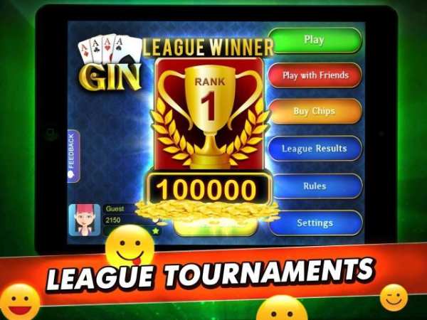 Gin Rummy : Free Card Game स्क्रीनशॉट 2
