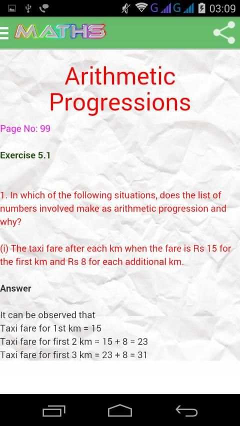 Class 10 Maths Solutions screenshot 4