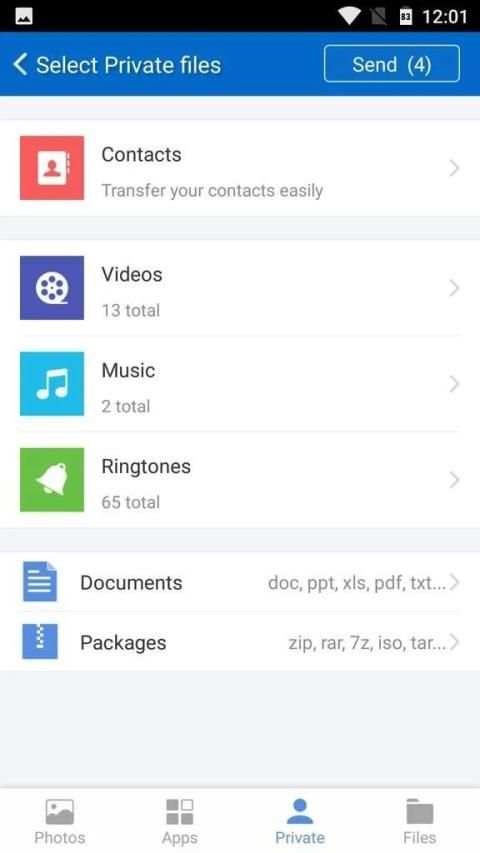 CM File Transfer screenshot 1