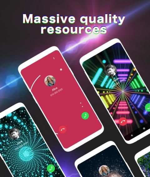 Flash Phone Launcher : Creative Wallpaper & Emoji स्क्रीनशॉट 2