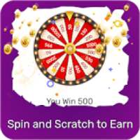 Scratch and Spinpay : Earn Money on 9Apps