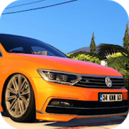 Driving Volkswagen Passat B8 Simulator Game आइकन