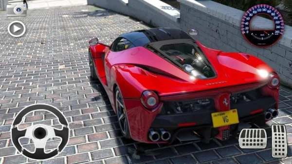 Driving La Ferrari Game Simulator screenshot 2