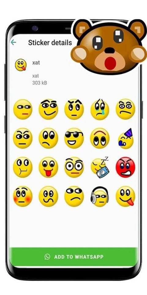 Stickers de xat para Whatsapp - WAStickers screenshot 2