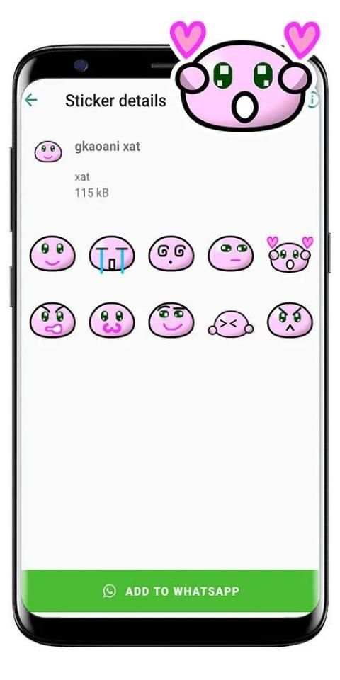 Stickers de xat para Whatsapp - WAStickers screenshot 3