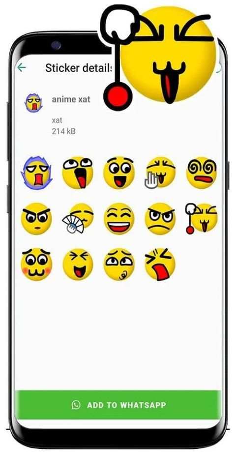 Stickers de xat para Whatsapp - WAStickers screenshot 4