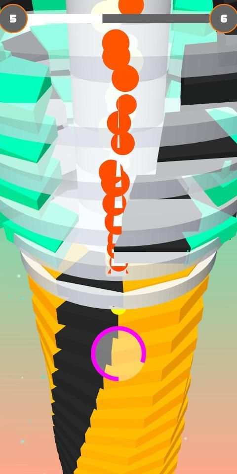 Twist stack ball screenshot 1