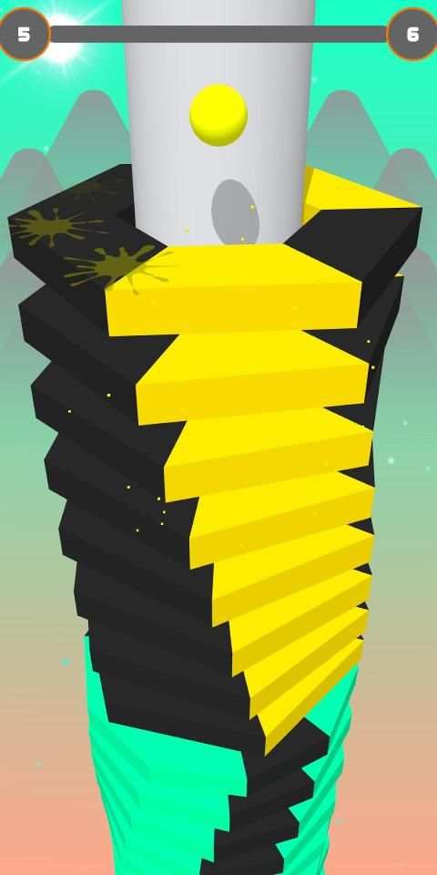 Twist stack ball screenshot 2