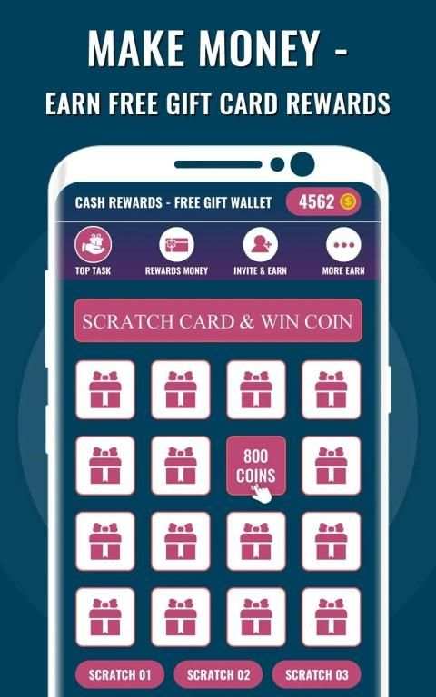 Cash Rewards & Earn Money - Free Gift Wallet screenshot 1