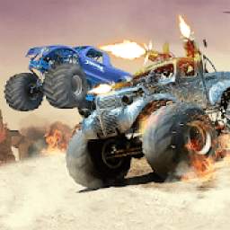 Monster Truck Death Race 2019: Car Shooting Games