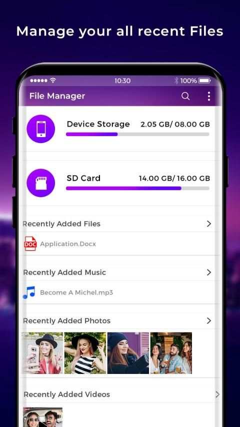 File Manager स्क्रीनशॉट 2