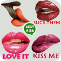 Kiss Stickers, Love Lips Stickers For Whatsapp on 9Apps
