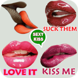 Kiss Stickers, Love Lips Stickers For Whatsapp icon