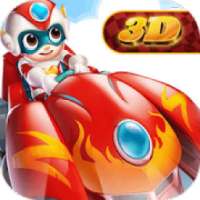 Cartoon Car Racing Challenge