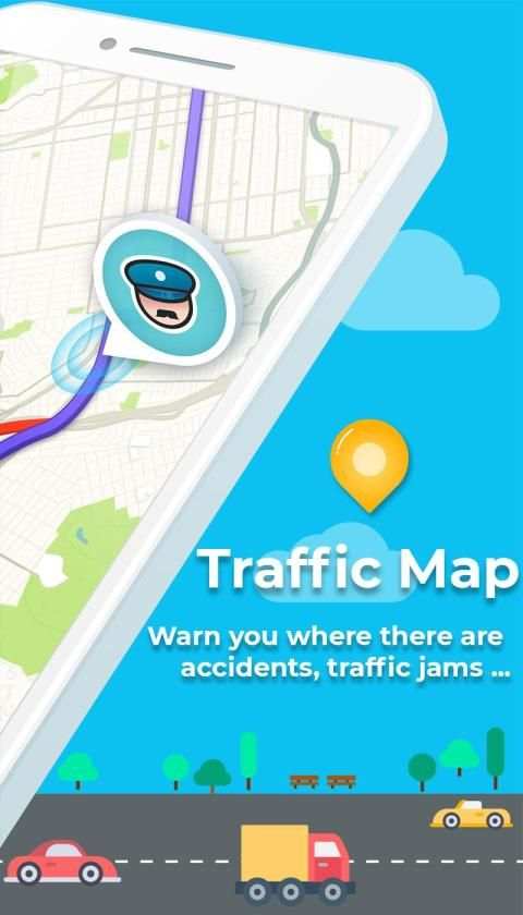 Super GPS Compass Map for Android 2019 स्क्रीनशॉट 1
