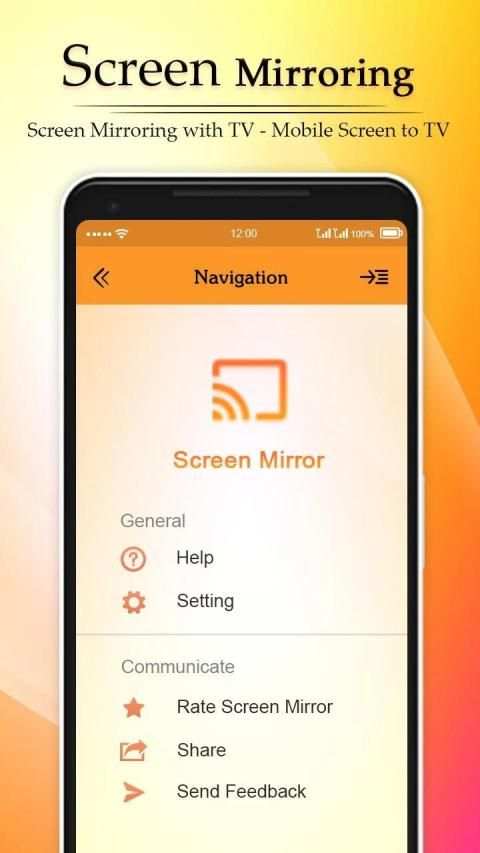Screen Mirroring with TV-Mobile Mirroring All TV screenshot 3