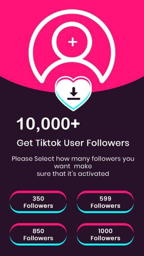 VIP Tool: Freer Tool For TikTok, Get Real Follower स्क्रीनशॉट 2
