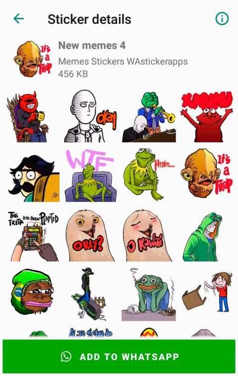 WAStickerApps Memes Stickers *** screenshot 7