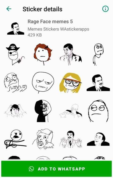 WAStickerApps Memes Stickers *** screenshot 5