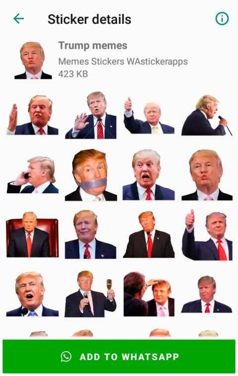 WAStickerApps Memes Stickers *** screenshot 2