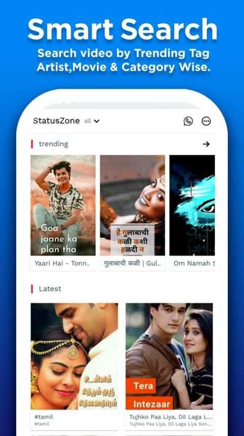 HD Full Screen Video Status For WhatsApp Download screenshot 7