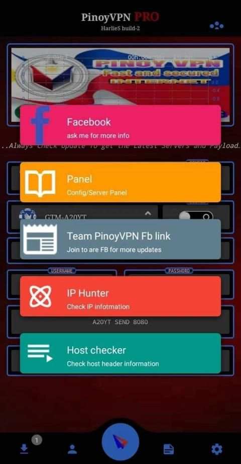 PinoyVPN Pro screenshot 1