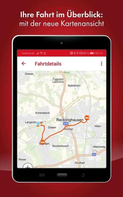 Vestische App screenshot 3