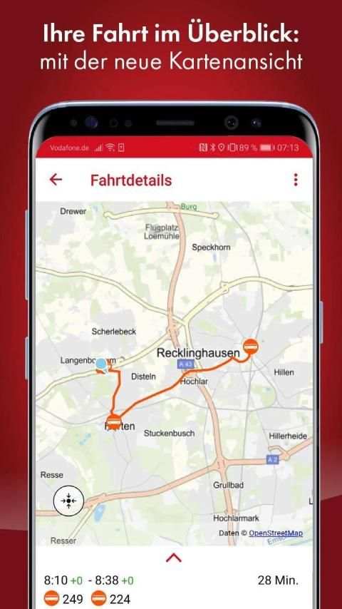 Vestische App screenshot 13
