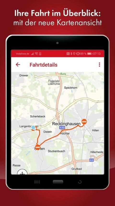 Vestische App screenshot 8