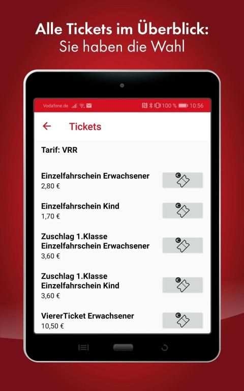 Vestische App screenshot 2