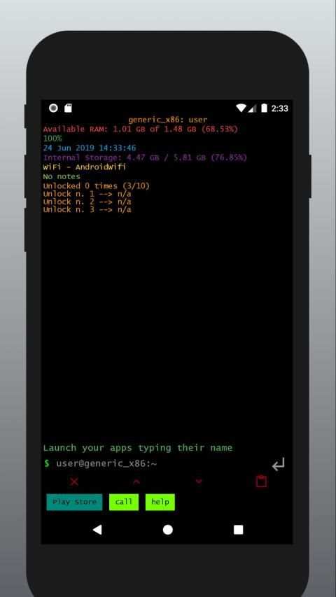 CMD - Linux CLI Launcher स्क्रीनशॉट 2
