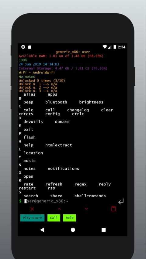 CMD - Linux CLI Launcher स्क्रीनशॉट 1