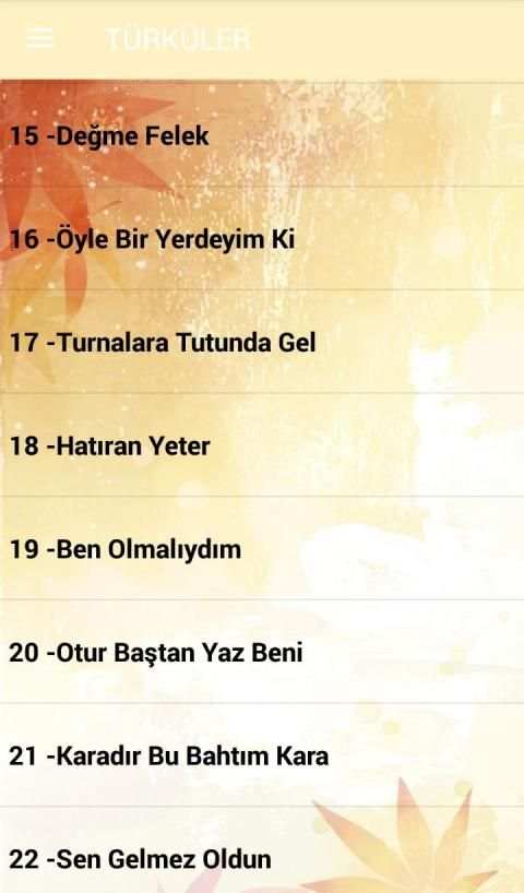 En Güzel Seçme Türküler İnternetsiz ( 50 Türkü ) screenshot 5
