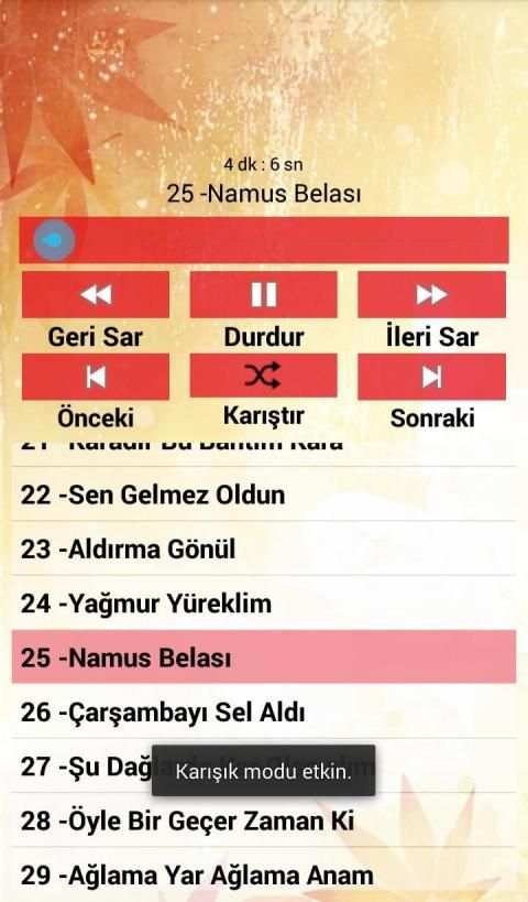 En Güzel Seçme Türküler İnternetsiz ( 50 Türkü ) screenshot 1