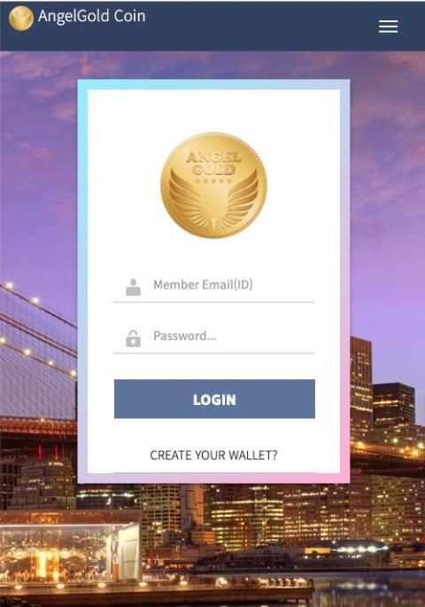 Angelgoldcoin screenshot 1