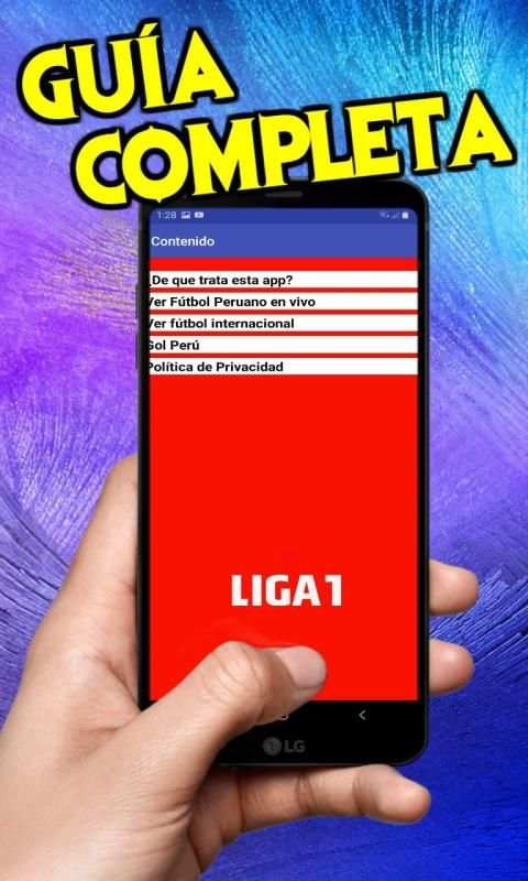 Ver Fútbol Peruano en Vivo - TV Guide 2020 screenshot 1