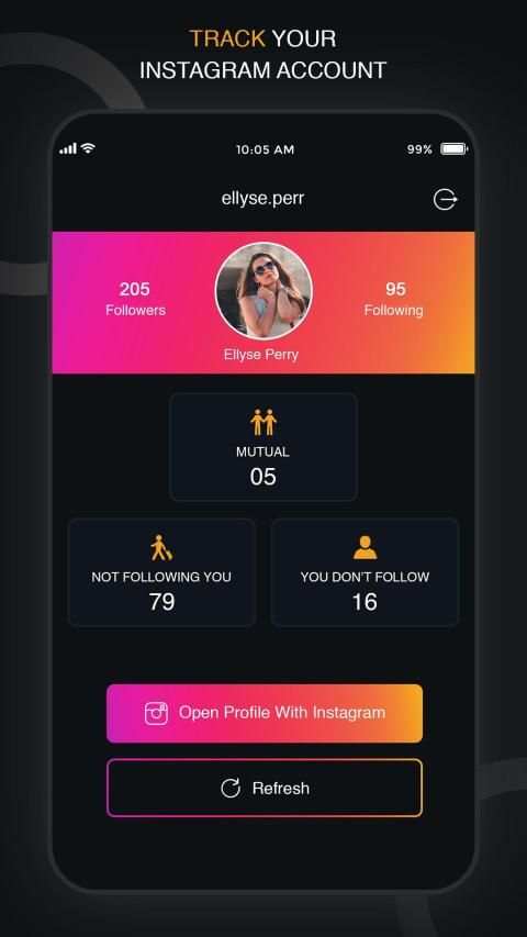 Follower Analyzer for Instagram screenshot 4
