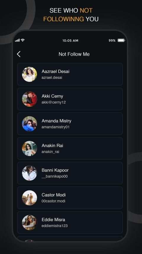 Follower Analyzer for Instagram screenshot 2