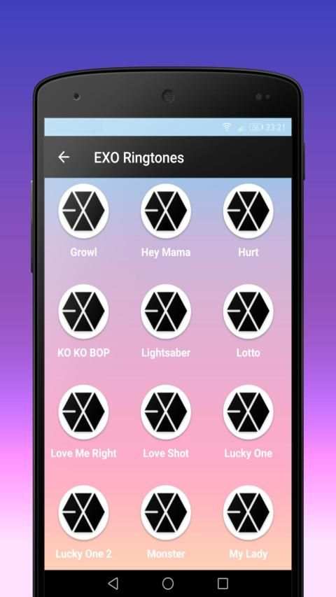 EXO Ringtones screenshot 2