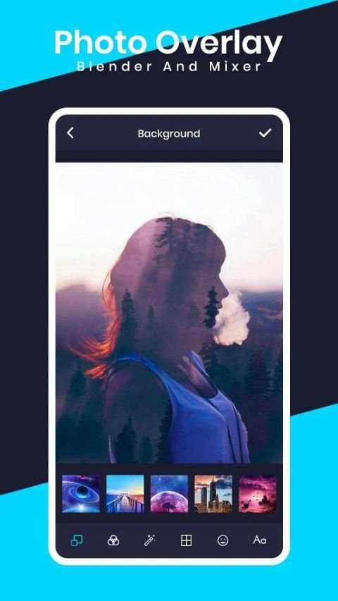 Photo Overlay Blander Effect - Photo Editor स्क्रीनशॉट 6