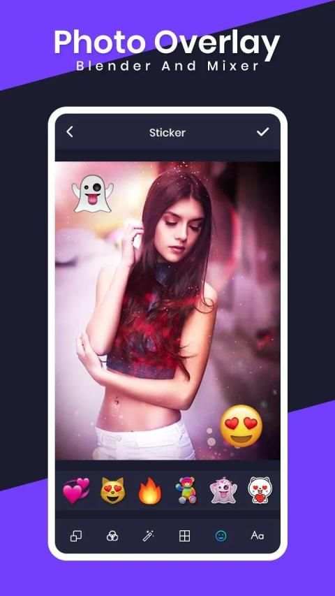 Photo Overlay Blander Effect - Photo Editor स्क्रीनशॉट 2