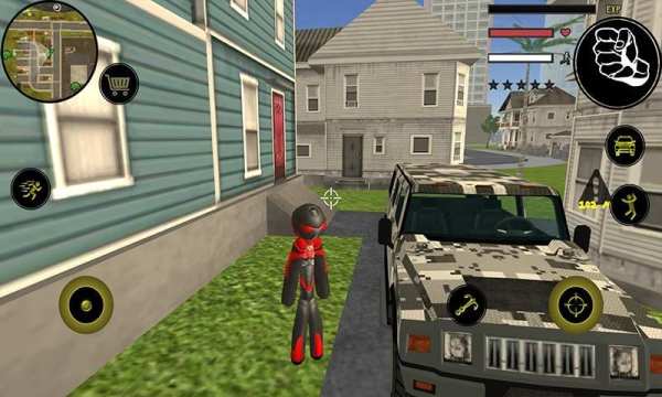 Stickman Rope Hero-Climbing Vice Hero Simulator screenshot 6