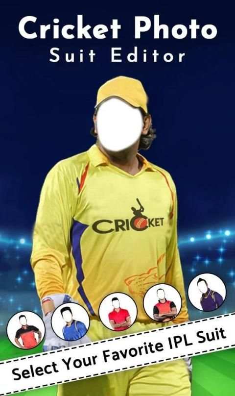 Cricket Photo Suit IPL Lover स्क्रीनशॉट 5