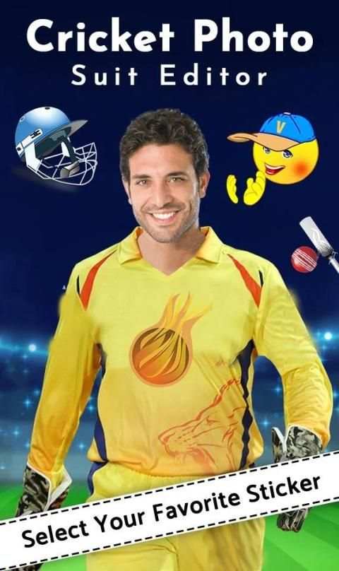 Cricket Photo Suit IPL Lover स्क्रीनशॉट 2
