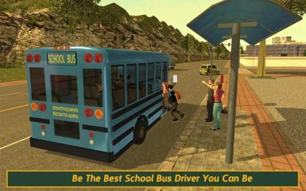School Bus Drive Challenge स्क्रीनशॉट 3