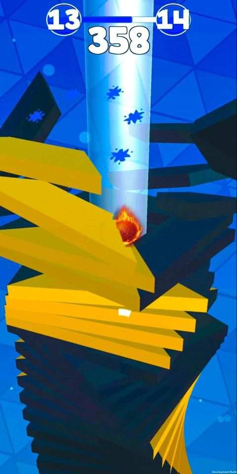 Fun Stack Ball - Helix Crash Fall 3D screenshot 3