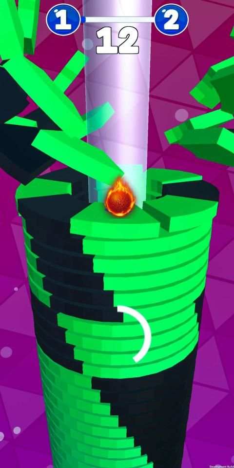 Fun Stack Ball - Helix Crash Fall 3D screenshot 7