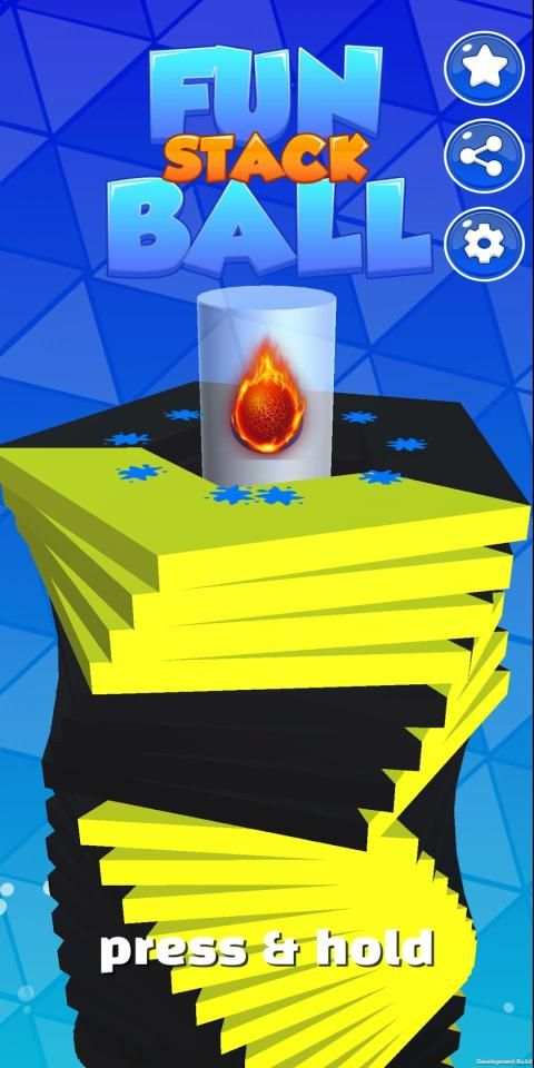Fun Stack Ball - Helix Crash Fall 3D screenshot 8