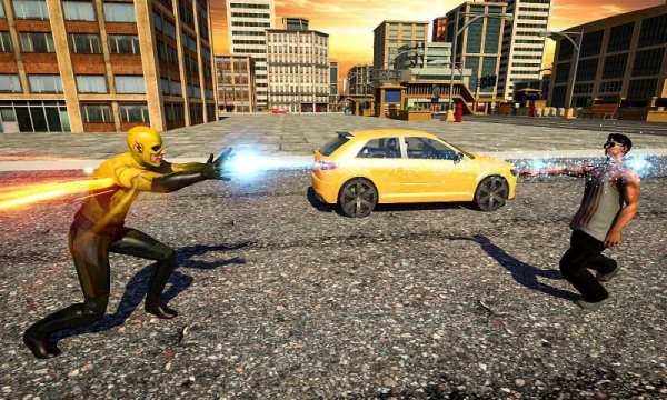 Gangster speed hero: Robot fighting games स्क्रीनशॉट 13